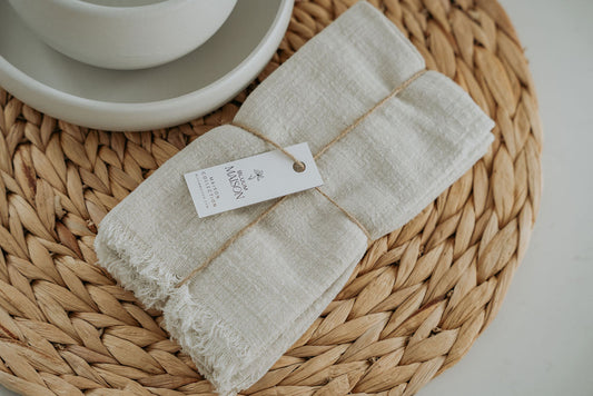 Oat cotton napkin