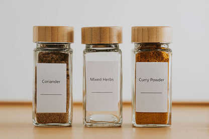 Spice jar set