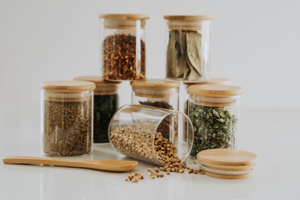 Spice jar set