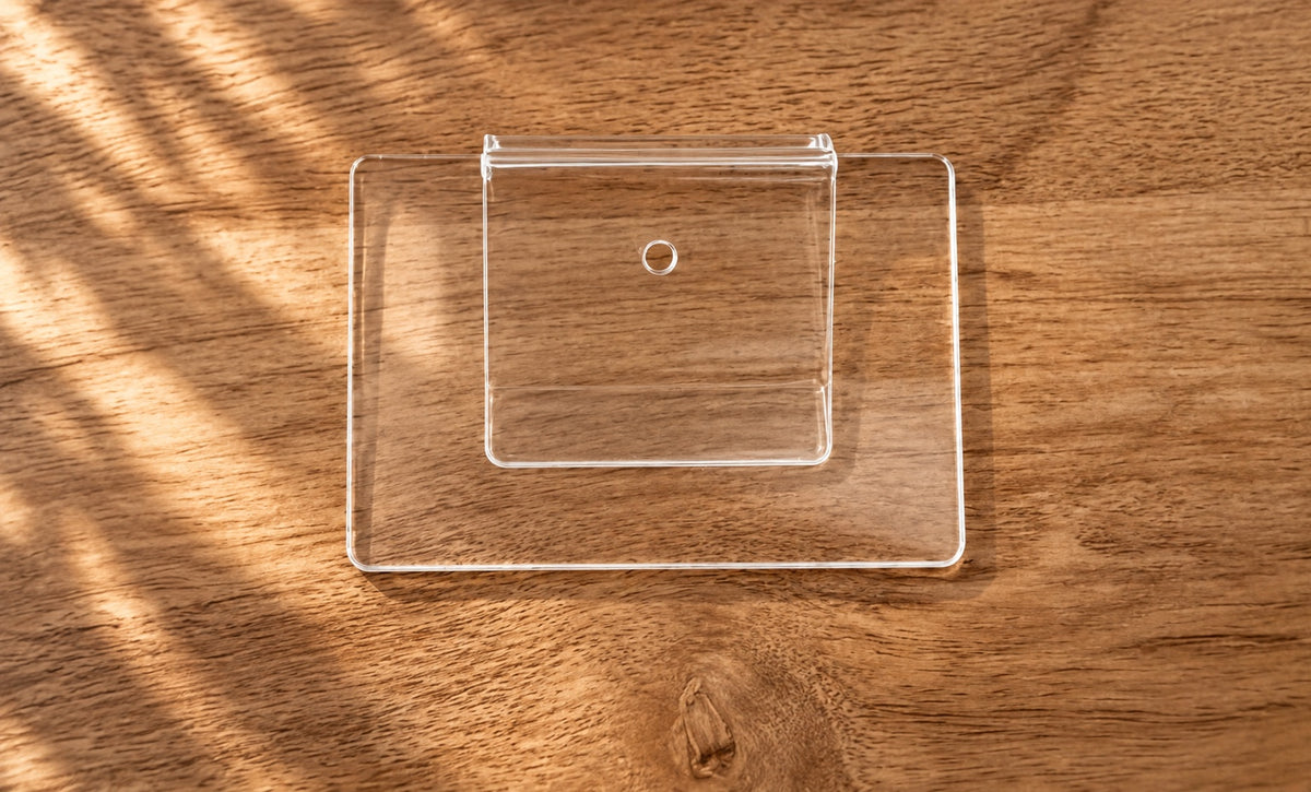 Porte-étiquette en acrylique transparent Epura Home