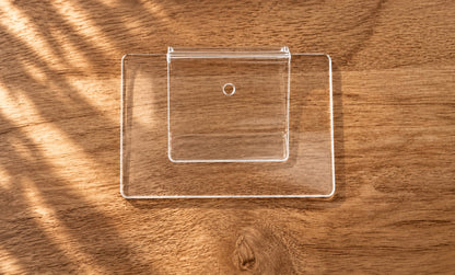 Porte-étiquette en acrylique transparent Epura Home