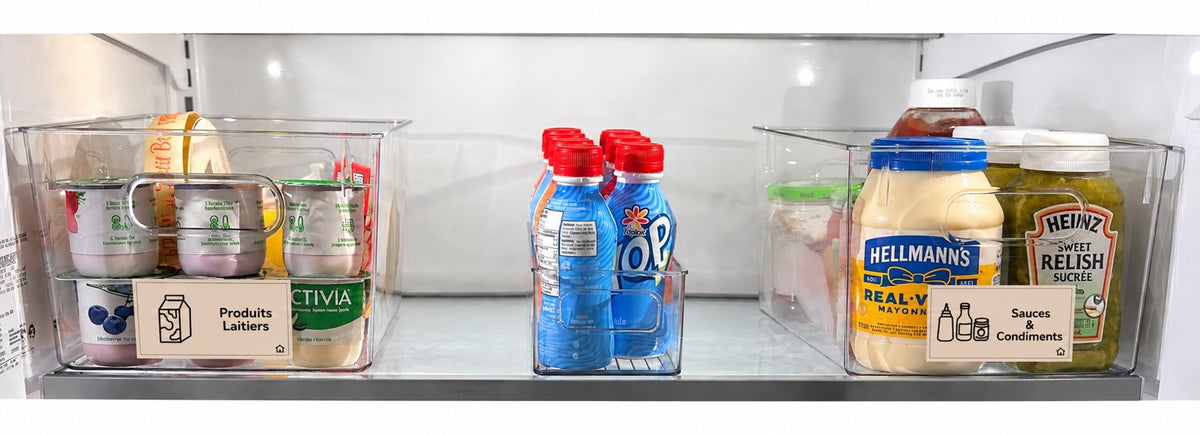 Zone Frigo Epura - produits laitiers, boissons et sauces et condiments