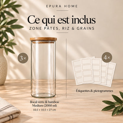 Ce qui est inclus dans la Zone Pâtes, riz & grains Epura